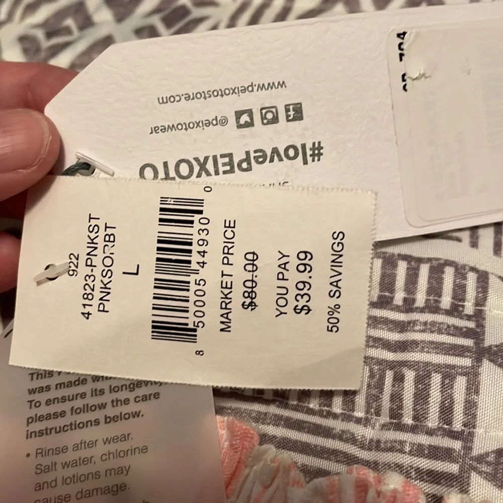 Off the Shoulder corset lace up shirt - Picture 5 of 6